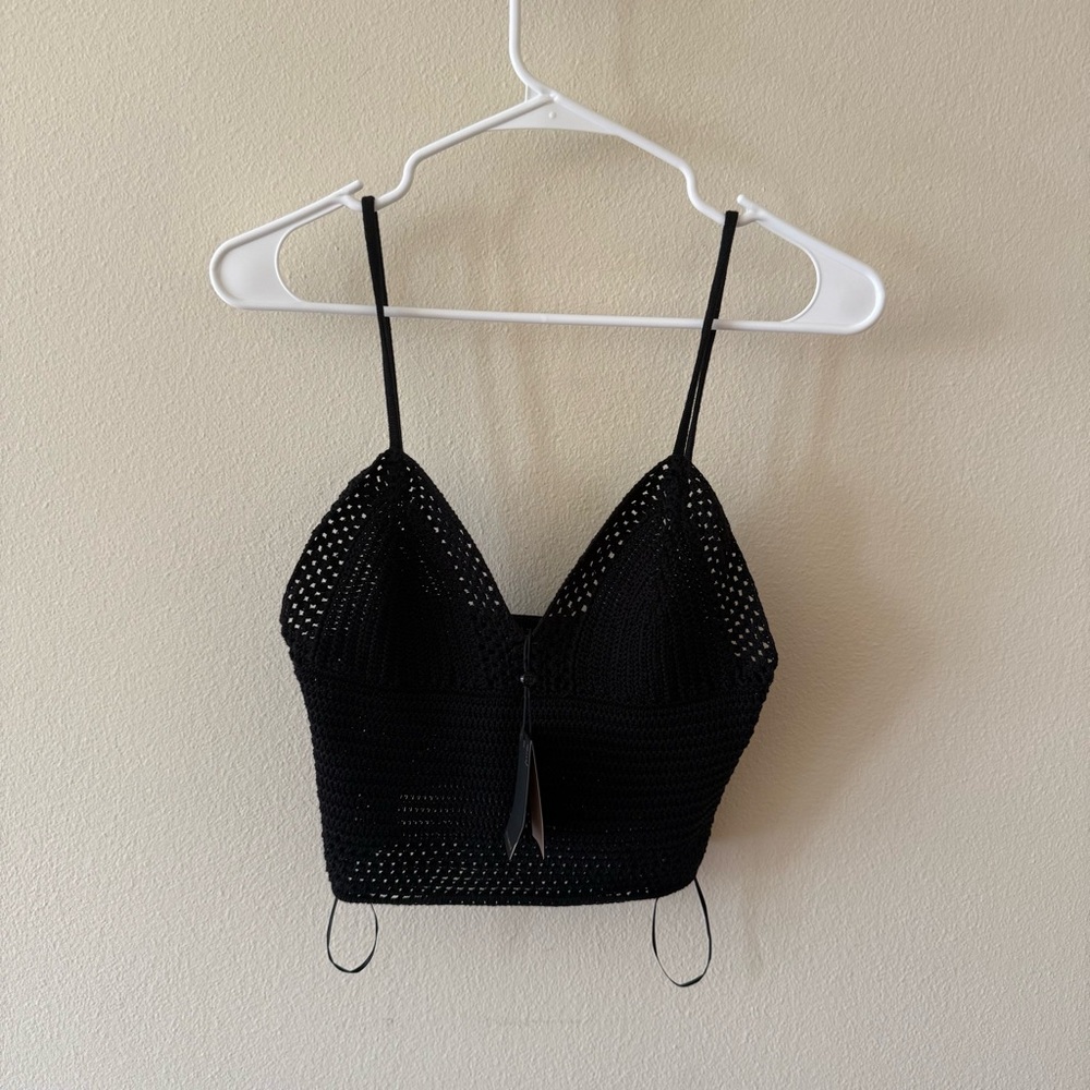 Massimo Dutti Crochet Top